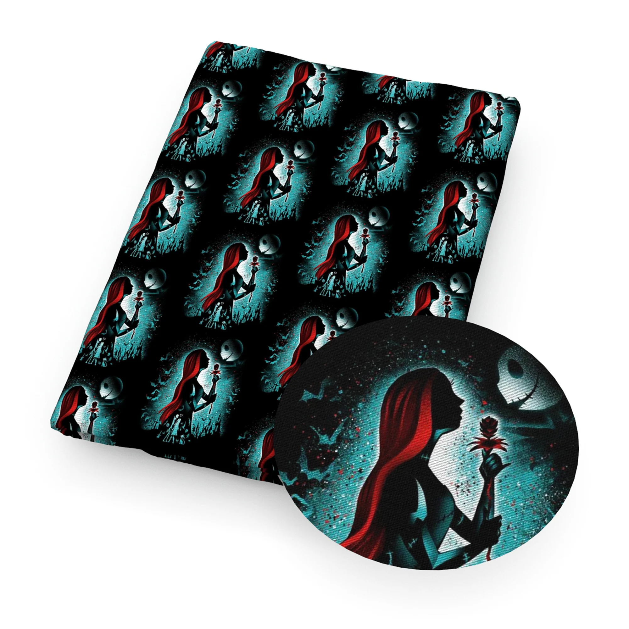 Ткань из полиэстера и хлопка для шитья Принцесса 50*145 см