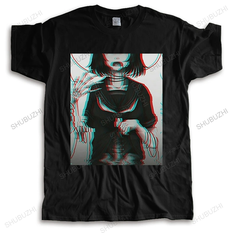 

Vaporwave Japan Sad Retro Anime Crying Eyes Vaporwave T-Shirt Summer Style Aesthetic Retro 90s Vintage Streetwear T Shirt Male
