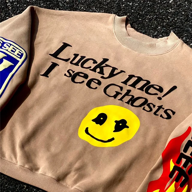 Lucky Me I See Ghosts Sweatshirts Men Women Kanye West 2
