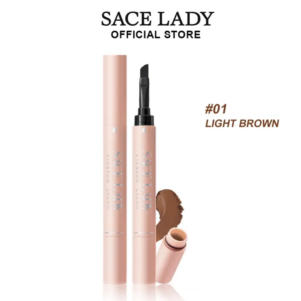 

Автоматическая кисть для бровей 2 в 1, карандаш для бровей с двойной головкой, крем для бровей, натуральный макияж, водостойкий, долговечный