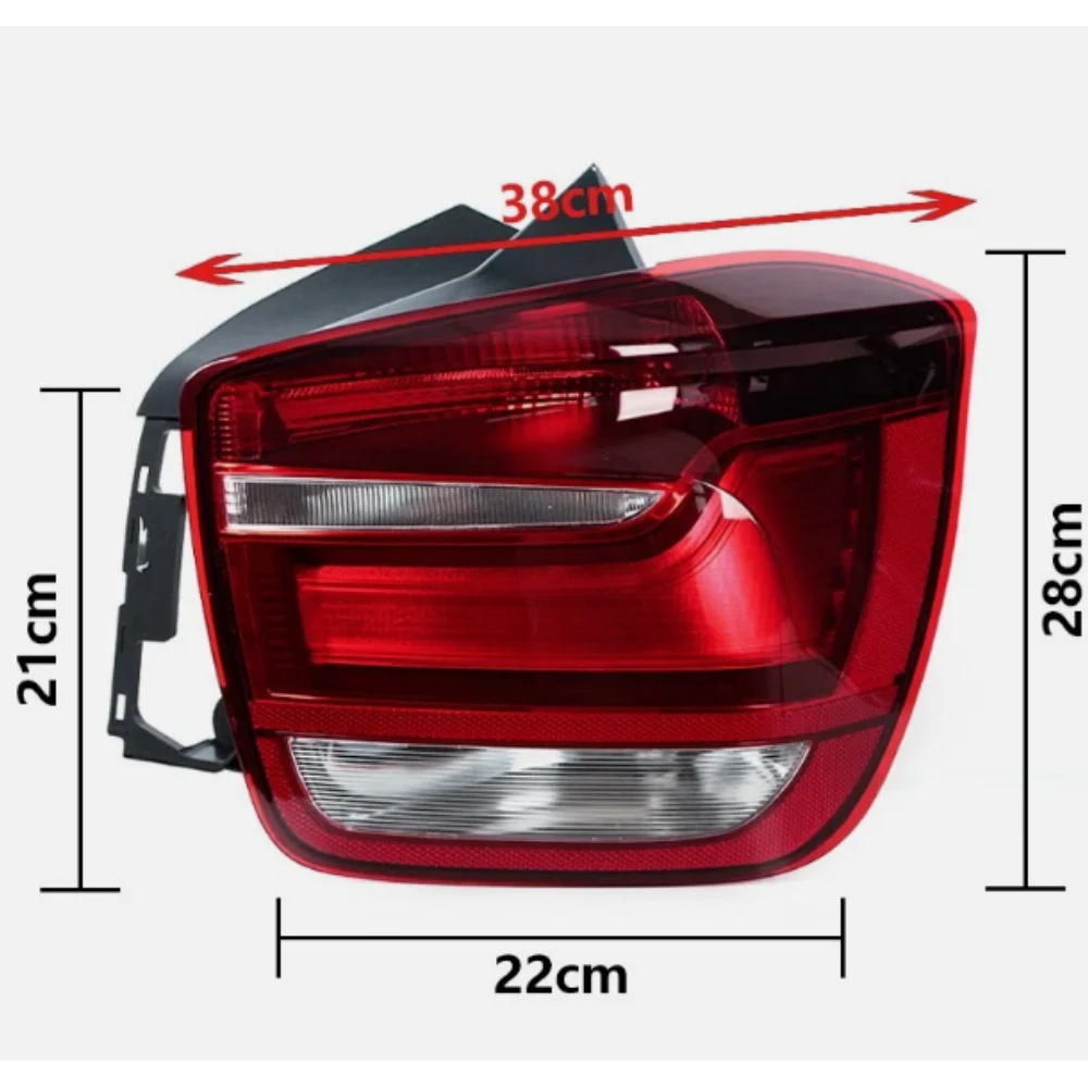 Фото Для BMW F20 F21 114d 114i 116d 116i 118d 118i 120d 125d 125i M135i 2011-2014 Задний бампер с фонарями в сборе OE: 63217270095/096 №2