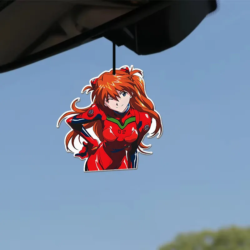

Evangelion автомобильный аромат аниме освежитель воздуха освежитель воздуха вид сзади автомобиля висит долговечные аксессуары для ароматерапии кулон