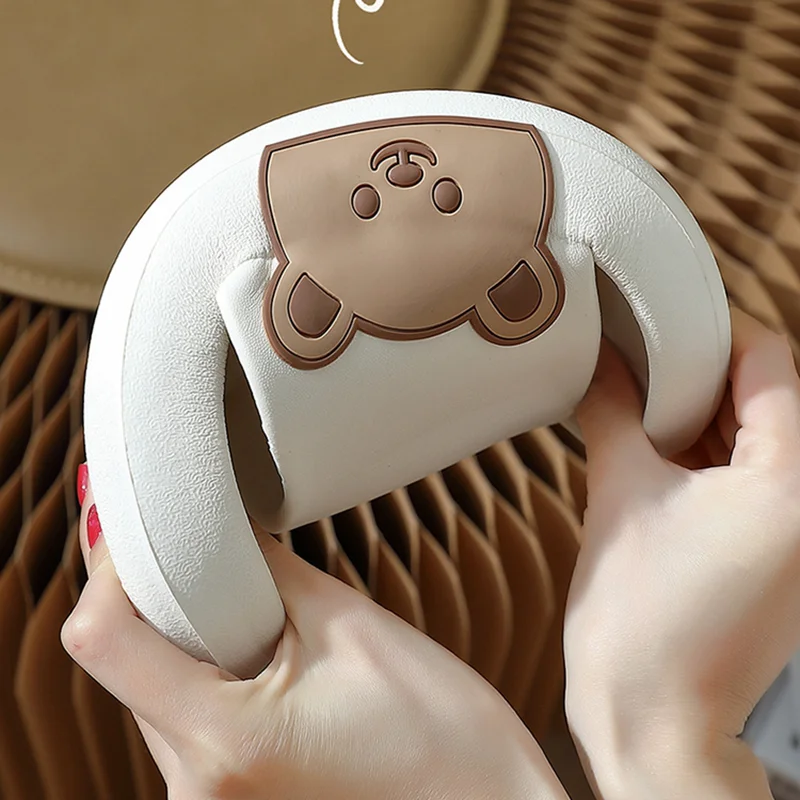 Женские нескользящие шлепанцы REAVE CAT новые летние Мягкие Шлепанцы с открытым