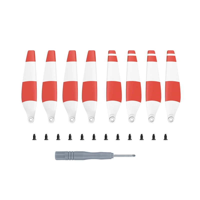 8 шт. 6030F компактный и малошумный винт для DJI Mini 3 Red