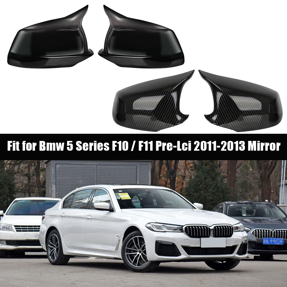 

LEEPEE защитная рамка с боковыми крыльями для BMW 5 серии F10 F11 2010-2013, стиль из углеродного волокна, 2 шт.