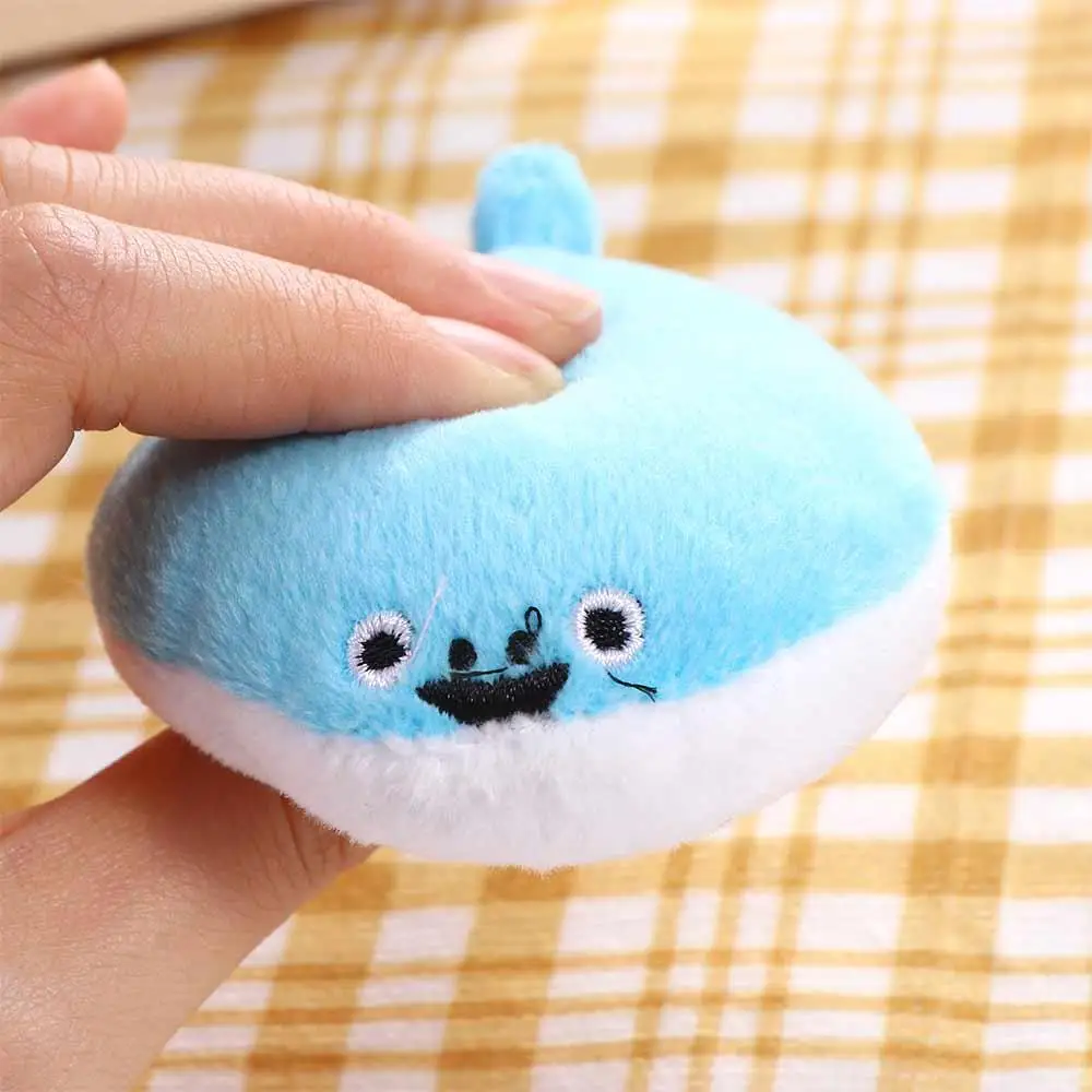 Плюшевый мягкий пищалкий котелок брелок мультяшный Сжимаемый плюшевый кулон в