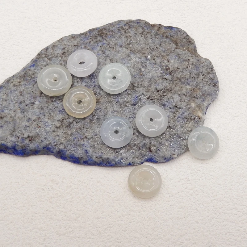 Модные ювелирные изделия из натурального нефрита аксессуары для ожерелья тонкие