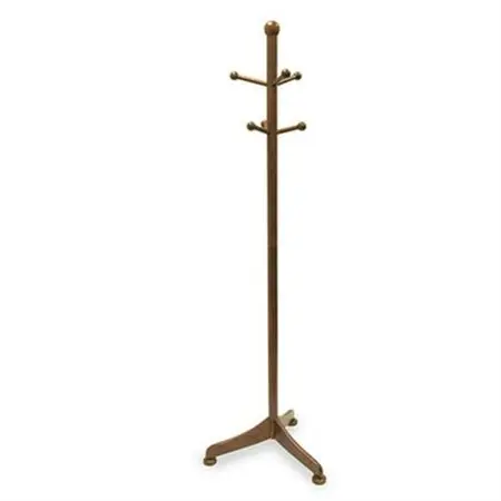 

Wood Philip Coat Tree, 6 Pegs, Walnut Finish