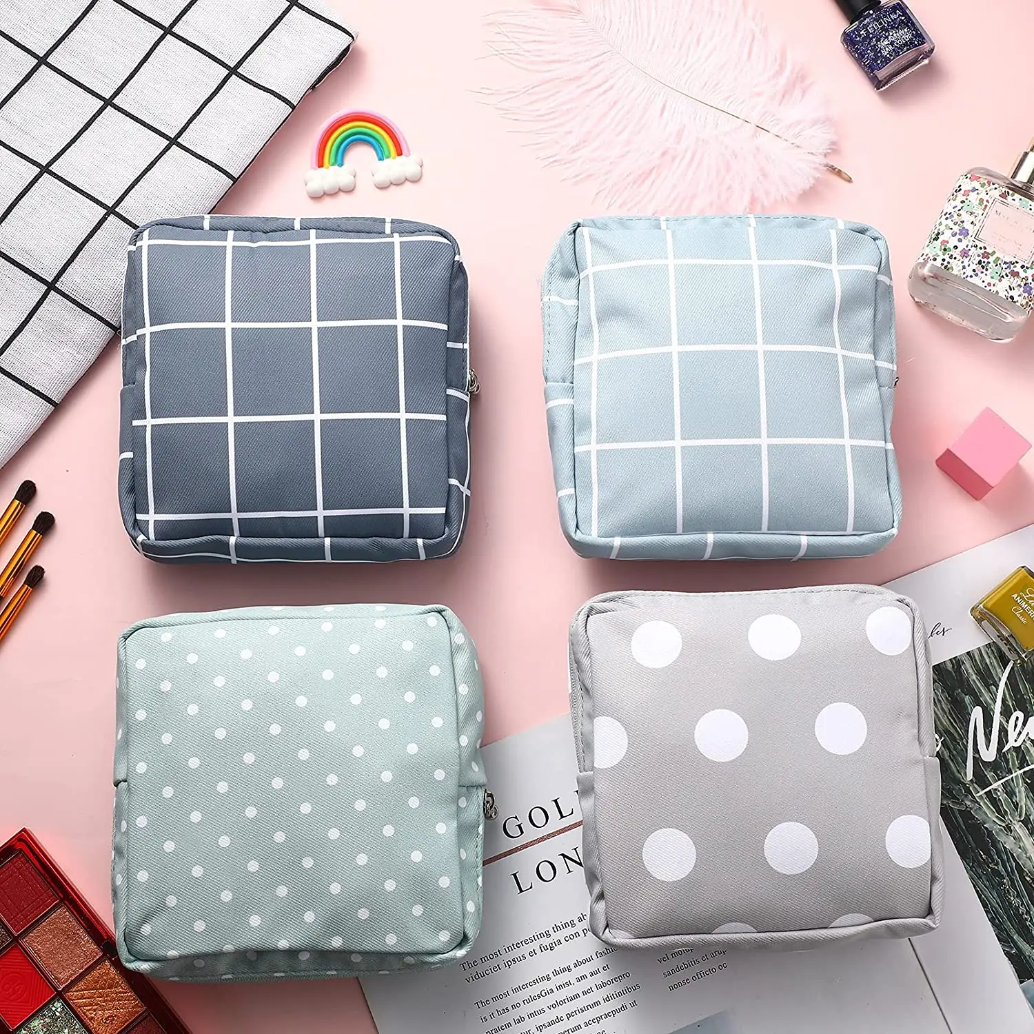 Сумка для хранения гигиенических прокладок сумка менструальных держатель ухода