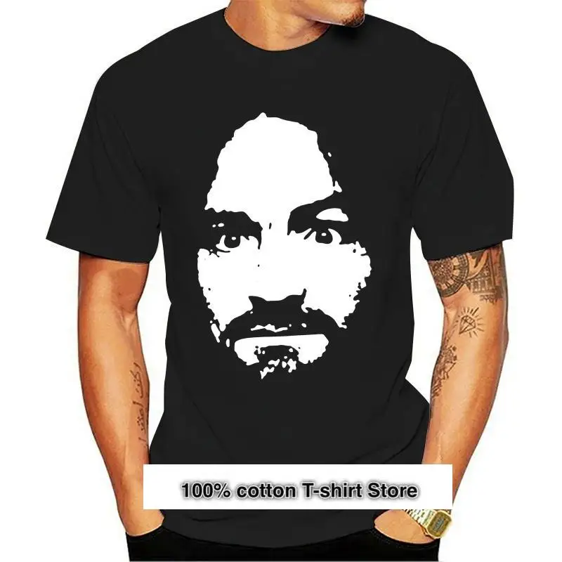 

New Charles Manson MenT-Shirt size S-2XL 2019 New Fashion T shirt Brand Hip Hop Print Men Tee Shirt High Quality 100% Cotton