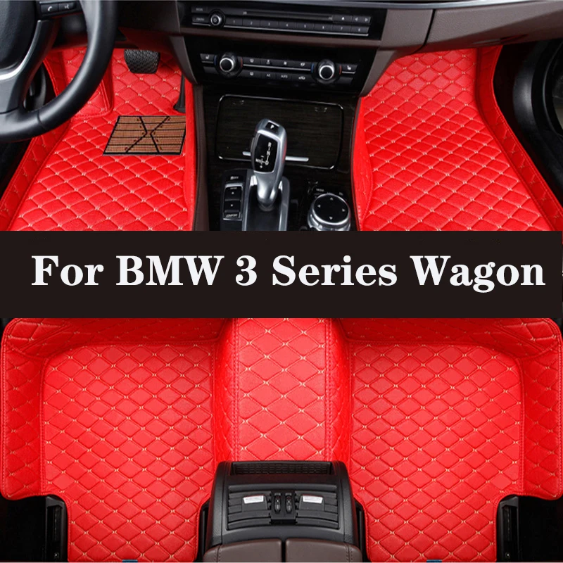 

Full Surround Custom Leather Car Floor Mat For BMW 3 Series Wagon 2013-2017 (Model Year) Car Interior Auto Parts
