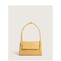 womens yellow leather armpit side bag spring summer 2022 green shoulder bag for women small blue handbags luxury designer