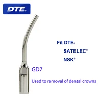 dte original dental scaling ultrasonic scaler tips gd7 periodontal cleaning compatible with satelec nsk acteon handpiece