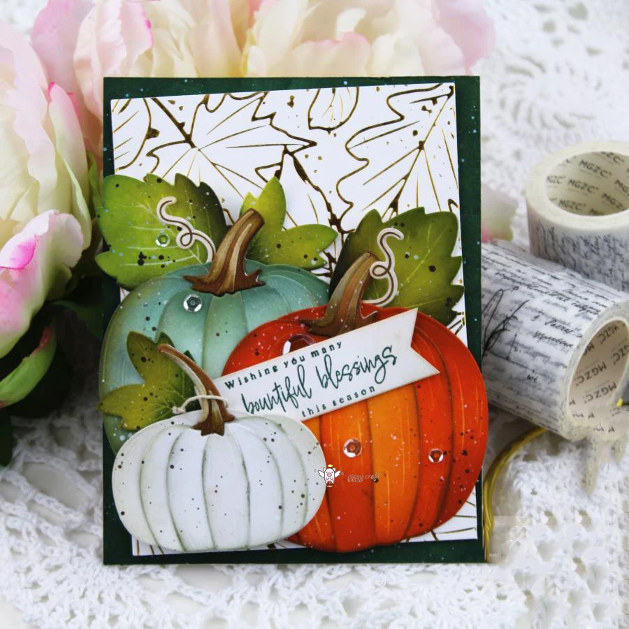 

Металлические режущие штампы для рукоделия форма для вырезания тыквы украшение для скрапбукинга бумаги ремесло Нож Форма лезвие Дырокол трафареты штампы