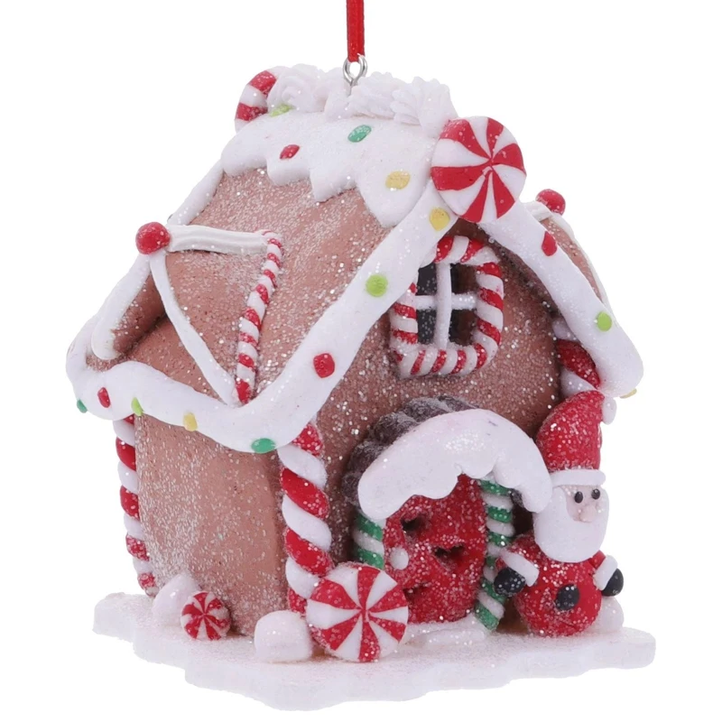 

Christmas House Adornment Beautiful Luminous House Pendant LED Lighting Christmas House Decorations