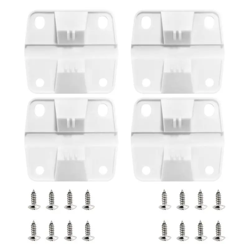 

4 Pack Coolers Replacement Plastics Hinges Hinges Replacement With Screws Set Plastics Hinges Compatible With Coolers 5240 6262
