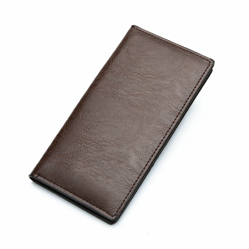 Europe And America New Soft Leather Hand Wallet Men And Women Simple Niche Design Multi-Card Ultra-Thin Folding Wallet M833