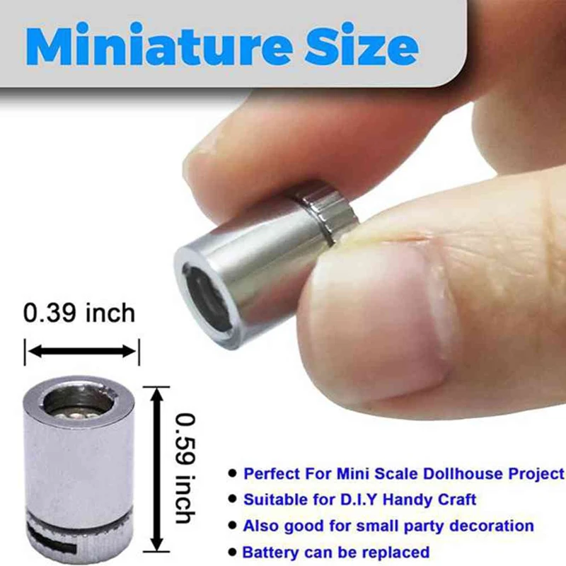 36 шт. миниатюрные фонари для кукольного домика светодиодные ручной работы