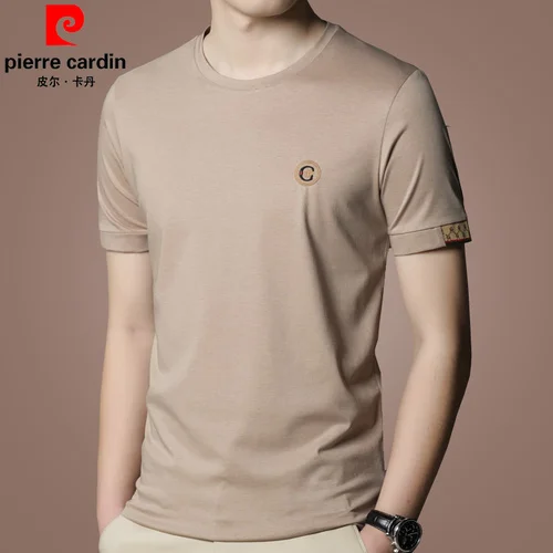 

Футболка мужская летняя с отложным воротником и коротким рукавом