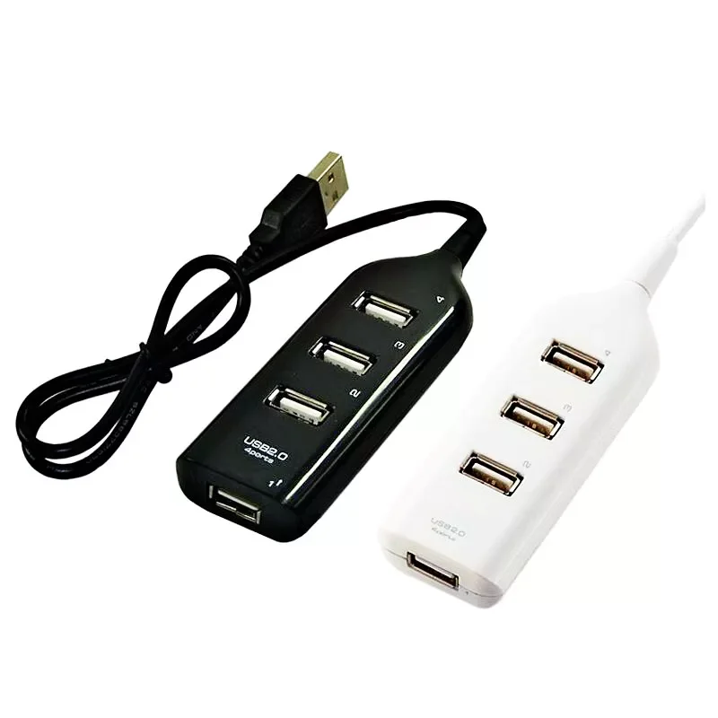 

4 Port High Speed USB HUB Multiple For MacBook Pro Desktop USB 2.0 Splitter Laptop Adapter Portable Multi USB Port Dock Hab HUB