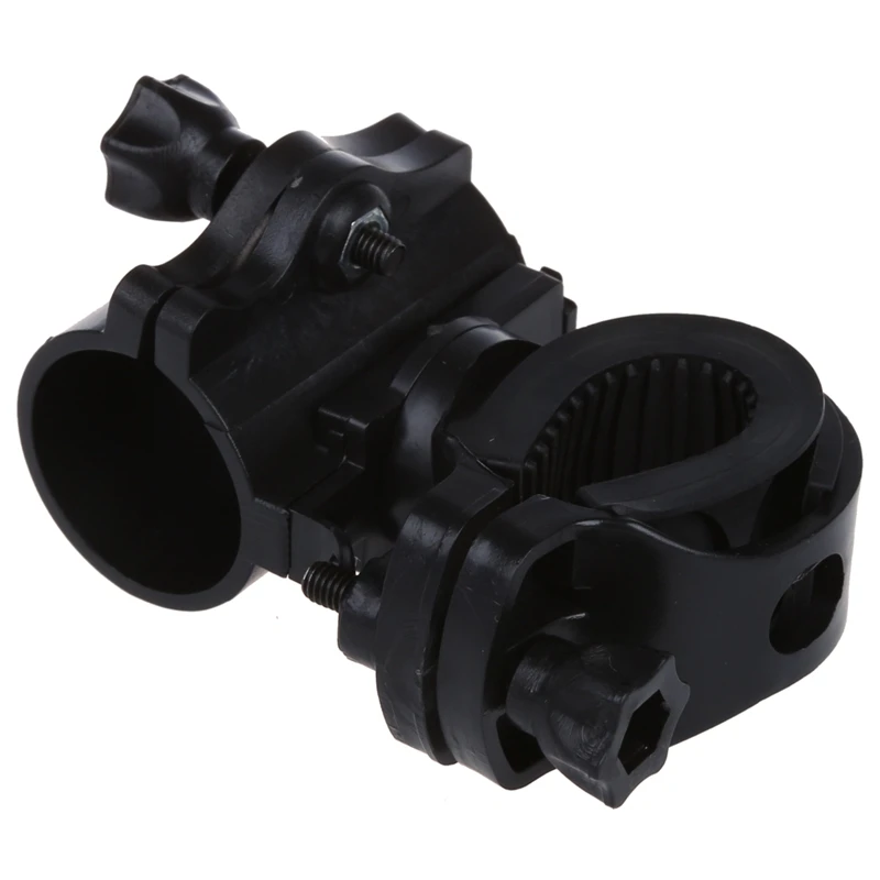 

2X 360° Rotation Cycling Bicycle Bike Flashlight Torch Bracket Mount Holder Clip