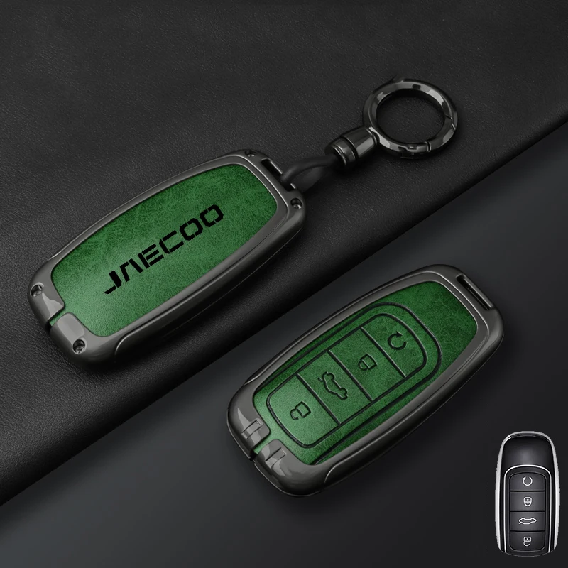 

Чехол-держатель для автомобильных ключей для Chery Jaecoo J7 J8 7 Phev 2025 2024 2023, защитный чехол для ключей, набор брелоков, автомобильные аксессуары