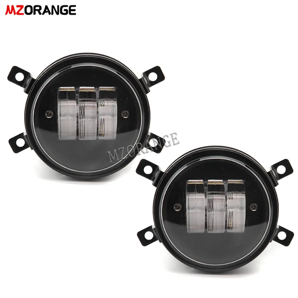 

LED fog lights, Lada Vesta, Renault Logan, Ford Focus 2 Restyling, Fusion, Peugeot, Citroen, Mitsubishi Pajero, Outlander, ASX, Suzuki, Daewoo Nexia, H11, 30W, 55W, 60W, 5500K, 6000K, 6500K, round headlight, Salman