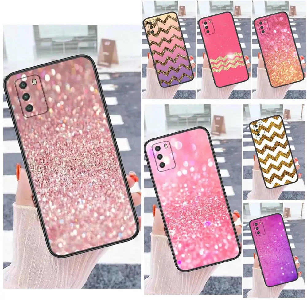 

For Apple IPhone 13 12 Mini 11 Pro XS MAX XR X 8 7 6S 6 Plus 5S SE Sale Gold Pink Glitter Mobile Phone Case