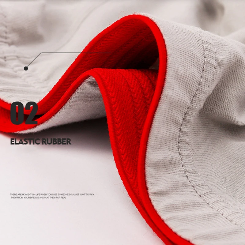 FK 2023 New Men's Underwear Fashion Boxer Shorts Panties Hombre Male Breathable Sexy Set Man Underpants Soft High Quality Boxers