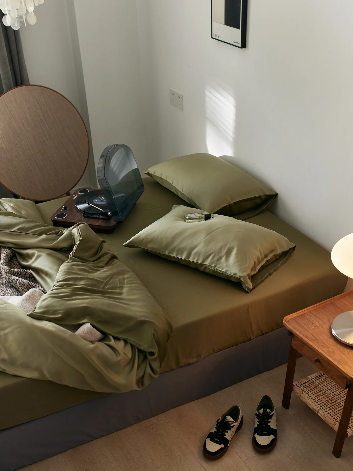 Набор из 60 предметов промытого тенсела простая однотонная двухсторонняя