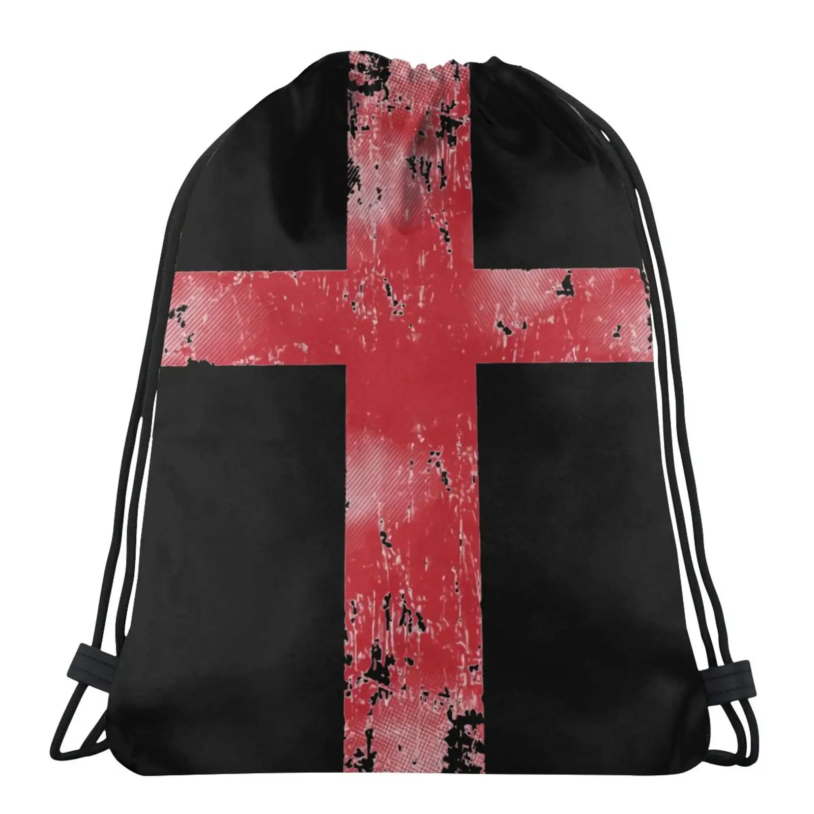 

Холщовый рюкзак для мужчин и женщин, сумочка-тоут из хлопчатобумажной ткани с британским флагом Сен-Жоржа, Евро 2016