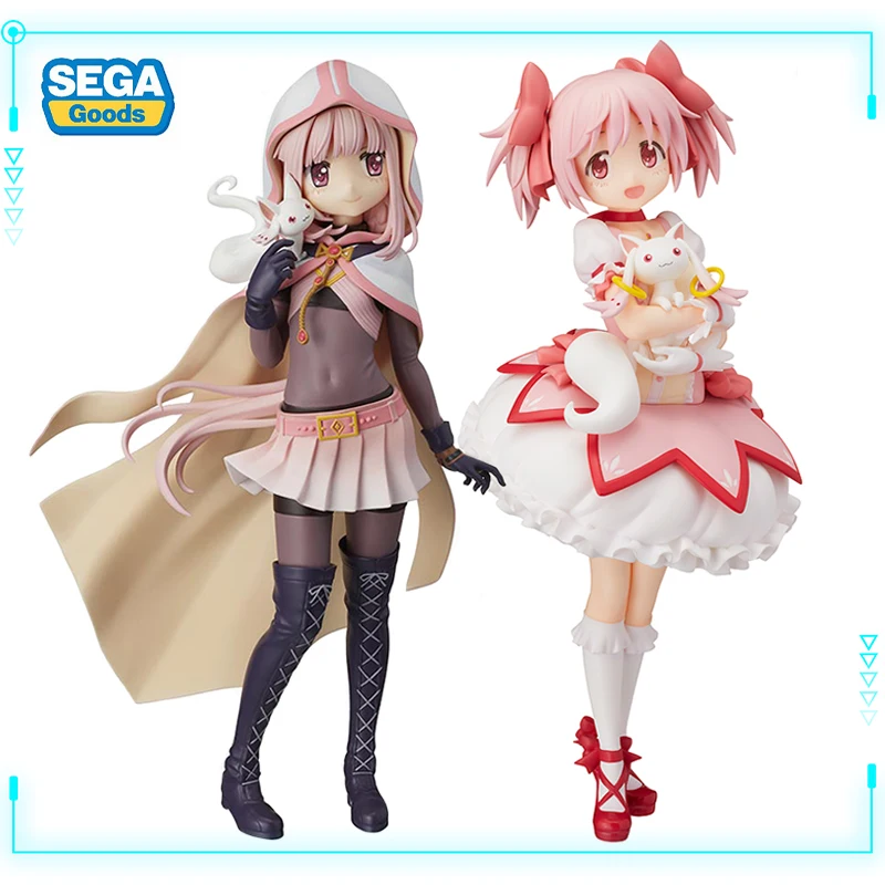 

Оригинальная фигурка Sega, оригинальная Волшебная запись, Puella Magi Madoka Magica, фигурка Kaname Madoka Tamaki Iroha Kyuubey, игрушка-модель