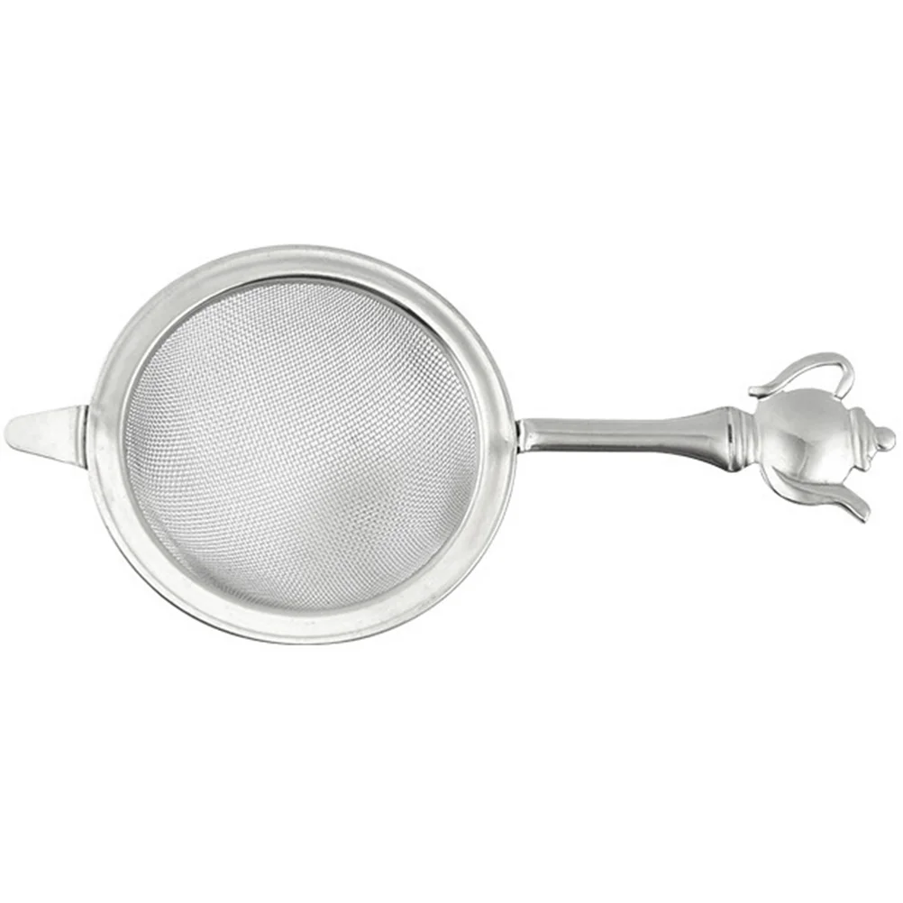 

Tea Strainer Mesh Colander Diffuser Loose Steeper 304 Stainless Steel Infuser Office Filter