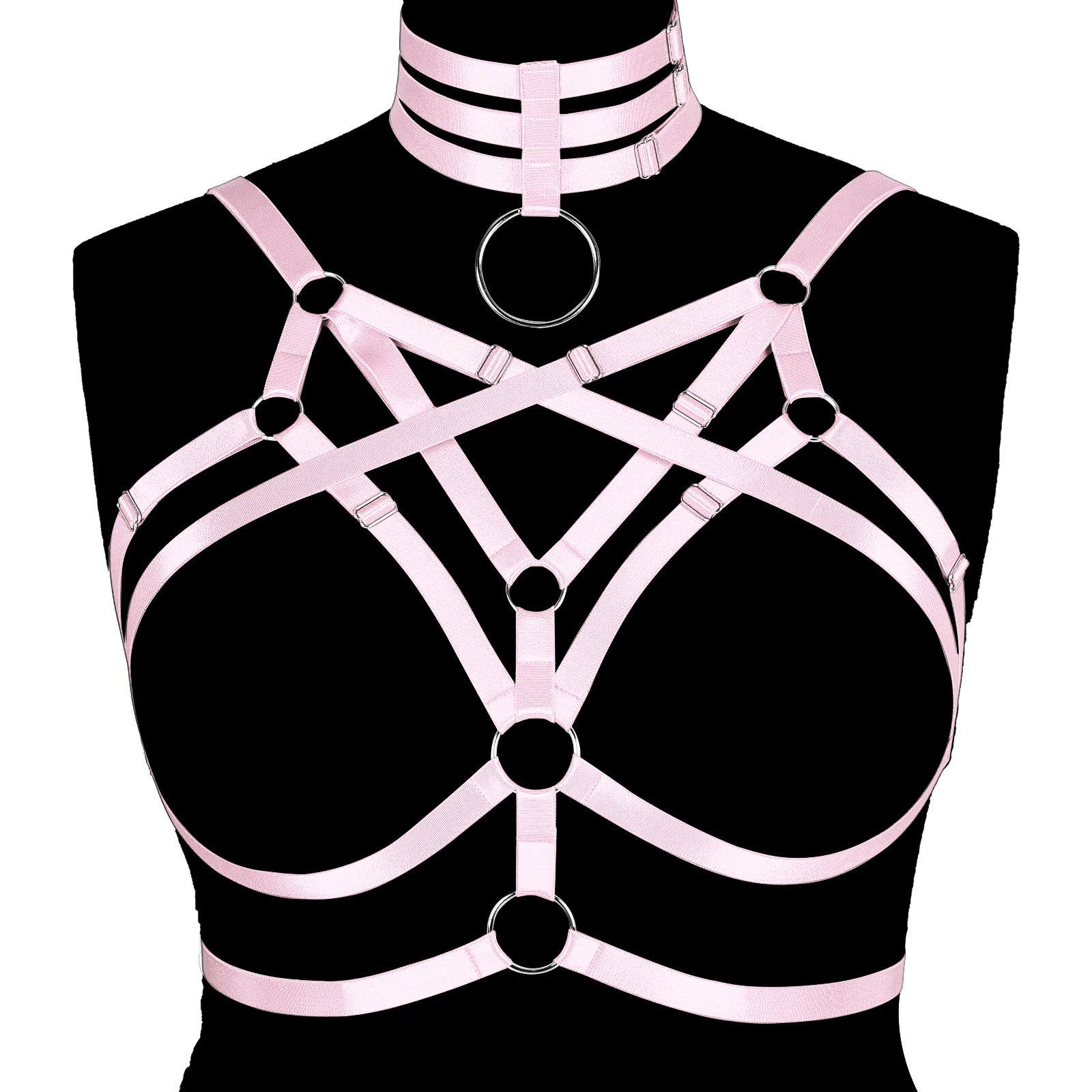 

Женский укороченный топ, сексуальное нижнее белье, бюстгальтер в клетку, красочный бюстгальтер с ремнем, бюстгальтер, фетиш, эластичный рег...