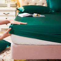 satin silk fitted sheet