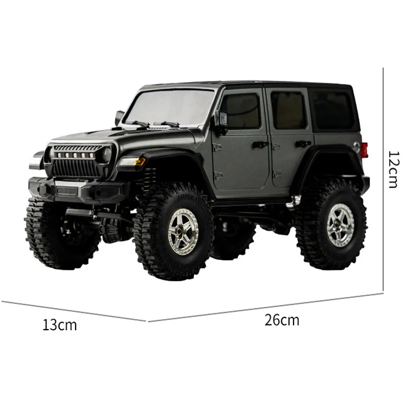 JJRC 1:18 C8801 Pro Модель внедорожника Wrangler с имитацией реалистичного вождения, 2.4G, регулируемая скорость, 4WD, игрушка для детей (art.: 3920d9fc887fb) - 3920d9fc887fb