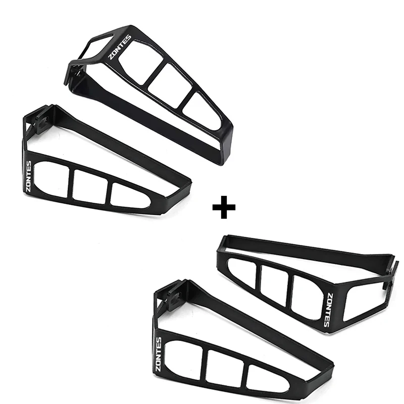 

ZONTES ZT 368G G368 Moto Передний Указатель Поворота Крышка Заднего Фонаря Защитная Декоративная Алюминиевая Рамка Для Ночног...