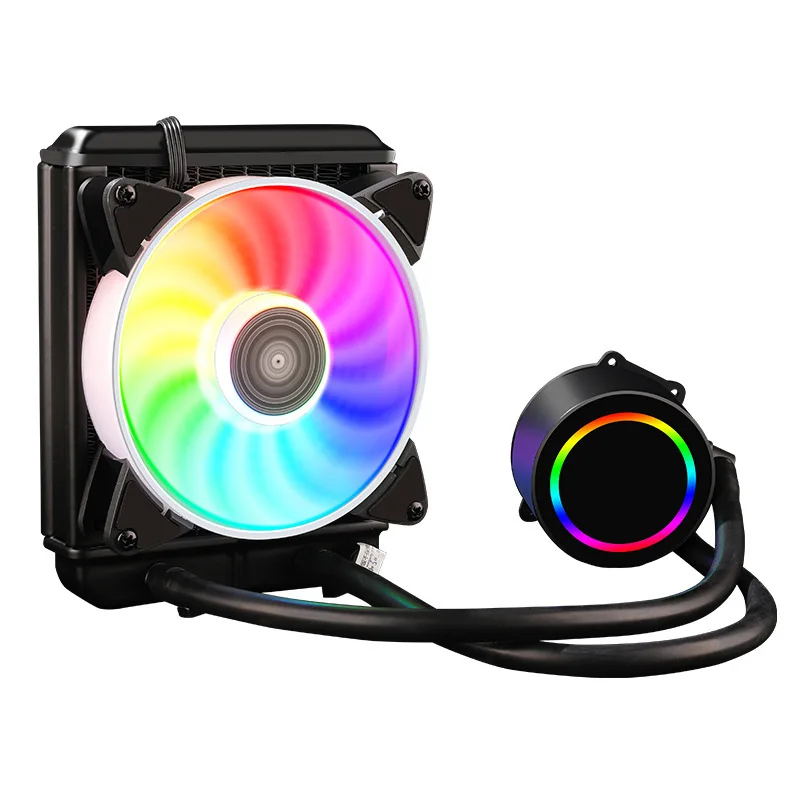 

CPU Water Cooling Cooler Fan Ventilador RGB For Intel LGA 1150 1151 1155 1200 1366 2011 AMD AM3 AM4 Liquid Radiator Kll
