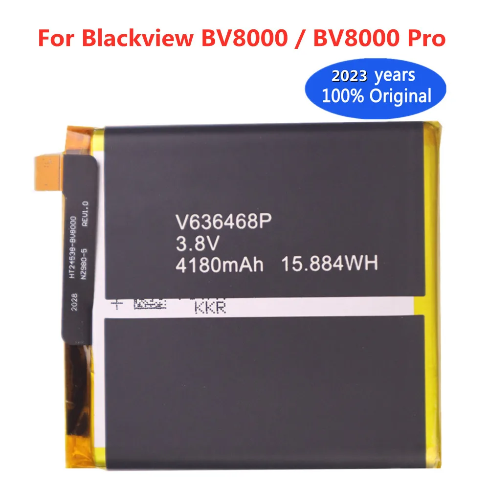 

100% Original New BV 8000 V636468P Battery For Blackview BV8000 / BV8000 Pro Smart Cell Phone Genuine Rechargable Batteries
