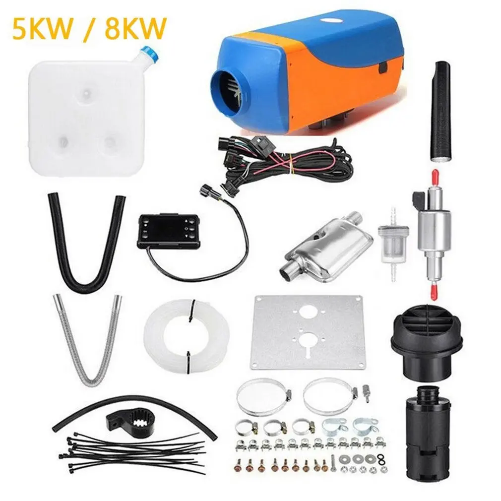 

Single Hole Heater Air Parking Heater Rotary Switch LCD Switch and Digital Switch With Muffler Silencer