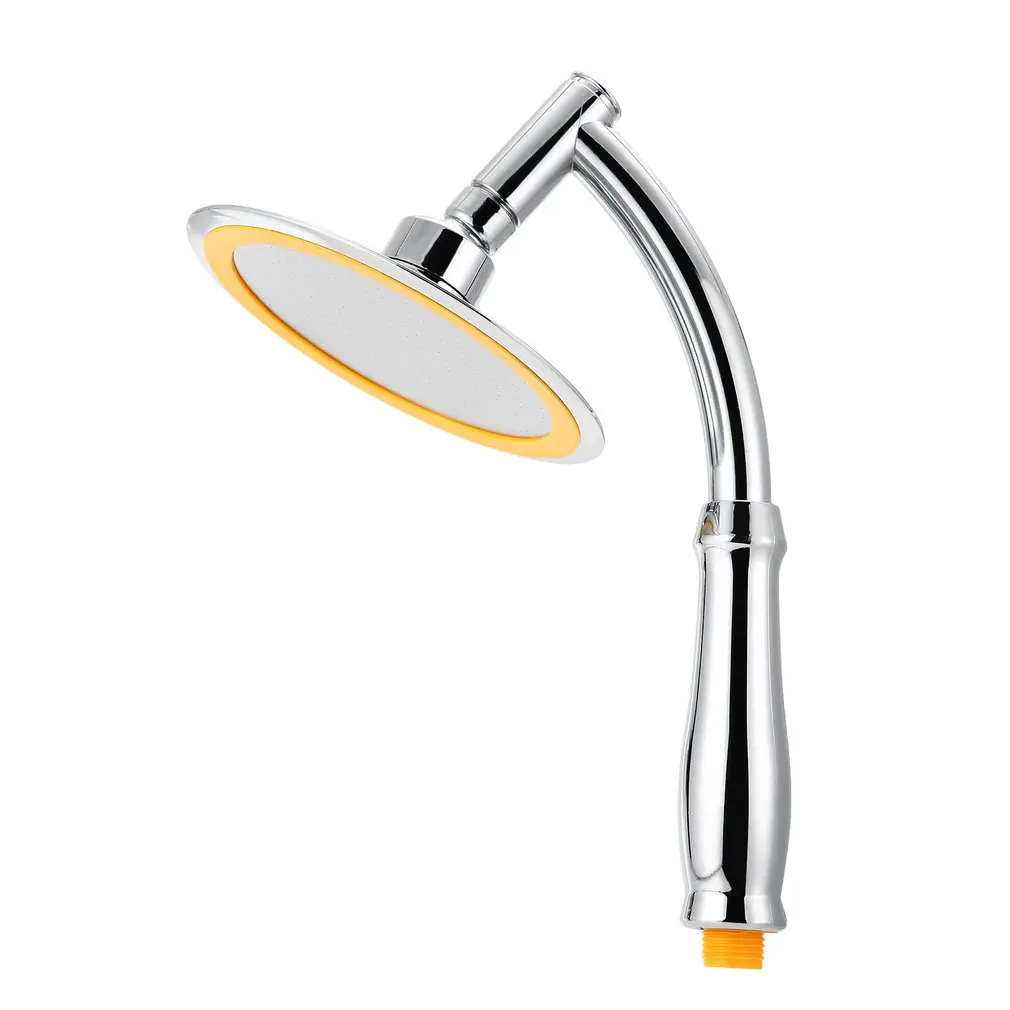 

6-дюймовая круглая насадка для душа с дождевым распылителем, регулируемая головка для душа из АБС-пластика, аксессуары для ванной комнаты