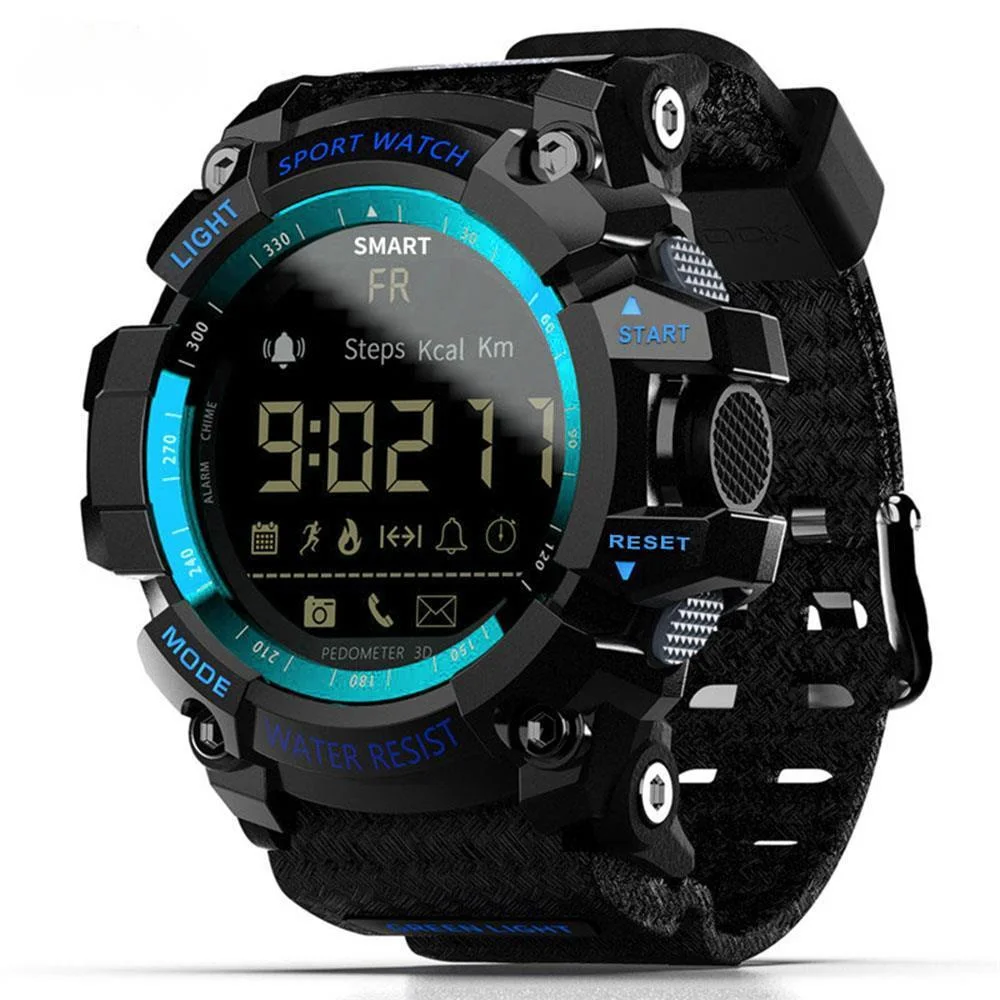 

2023 MK16 Bluetooth Smartwatch Digital Clock Pedometer Sport Smart Watch Men Activity Fitness Tracker IP67 Waterproof Watches