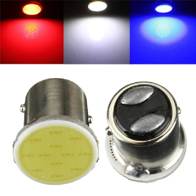 Сверхъяркая светодиодсветильник лампа 1156x12 в 24 В 1157 BA15S P21W Bay15d P21/5 Вт COB 12 SMD