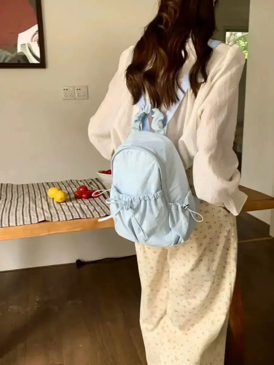 Женские Элегантные рюкзаки BOMO модная дизайнерская нейлоновая сумка в Корейском