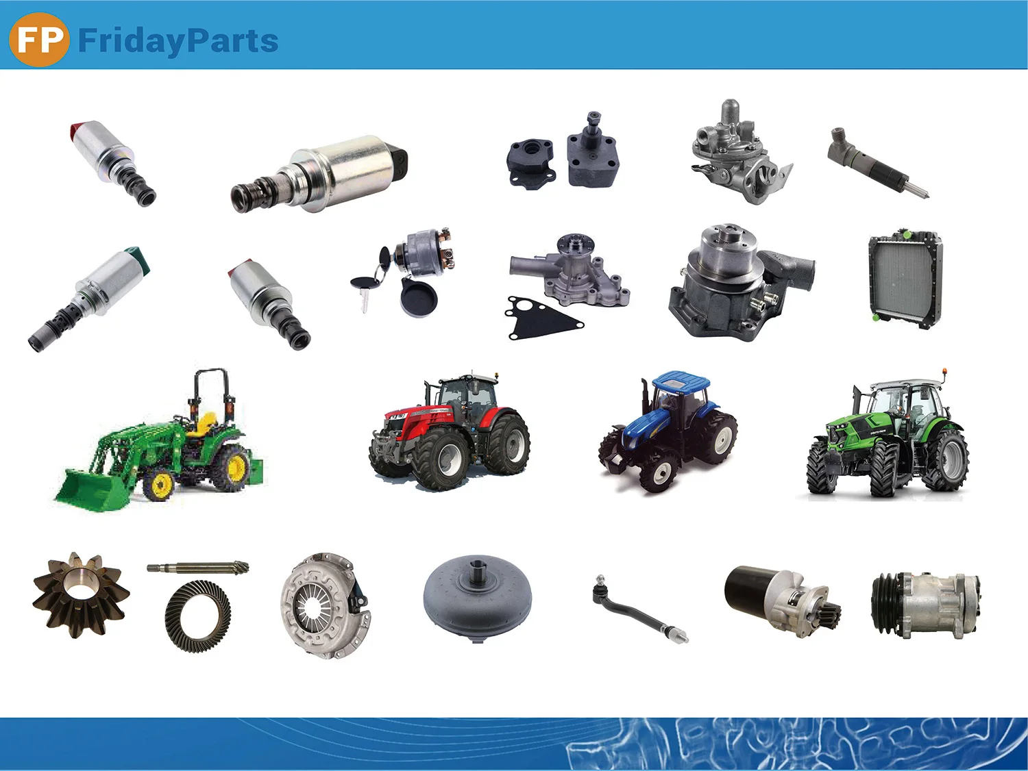 FP автопогрузчик новый привод 47429542 для нового голландского колесного погрузчика