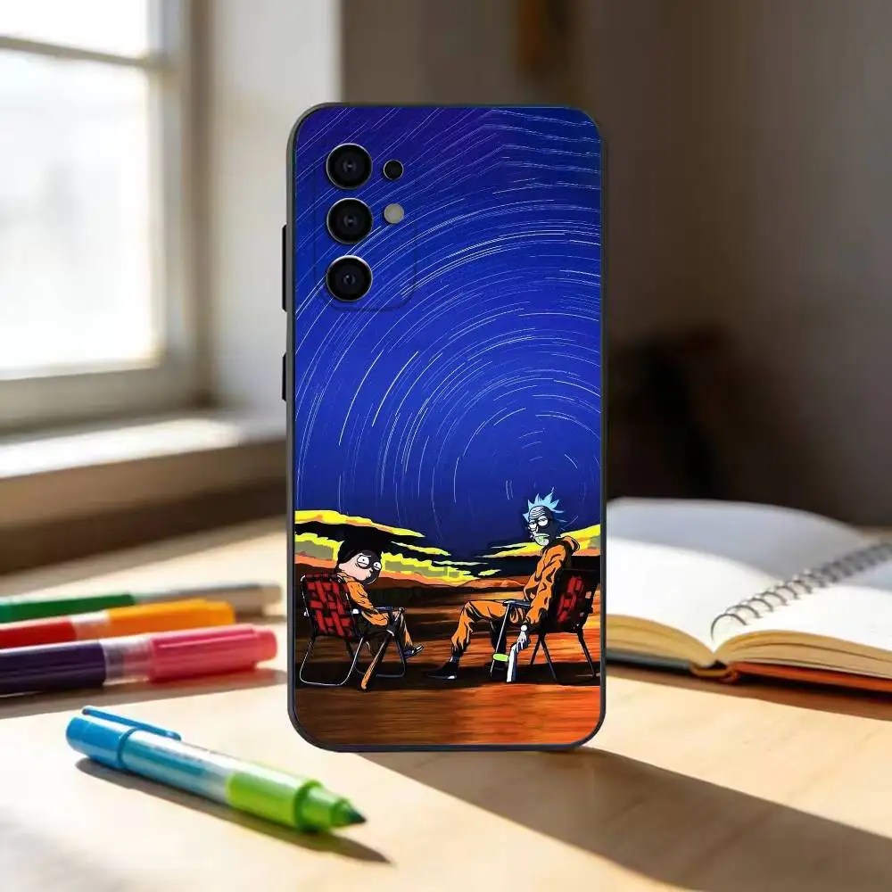 Фото Чехол для телефона Mad s-Scientist G-Grandson Trickes для Samsung S 25,24,23,22,30,21,10,9,Ultra,Plus,Lite,FE,4,5 G, черный силиконовый чехол №4