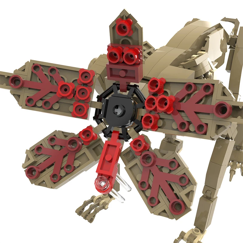 BuildMoc Eleven Brickheadz Demodog Монстр строительные блоки Набор для незнакомых вещей Demogorgon