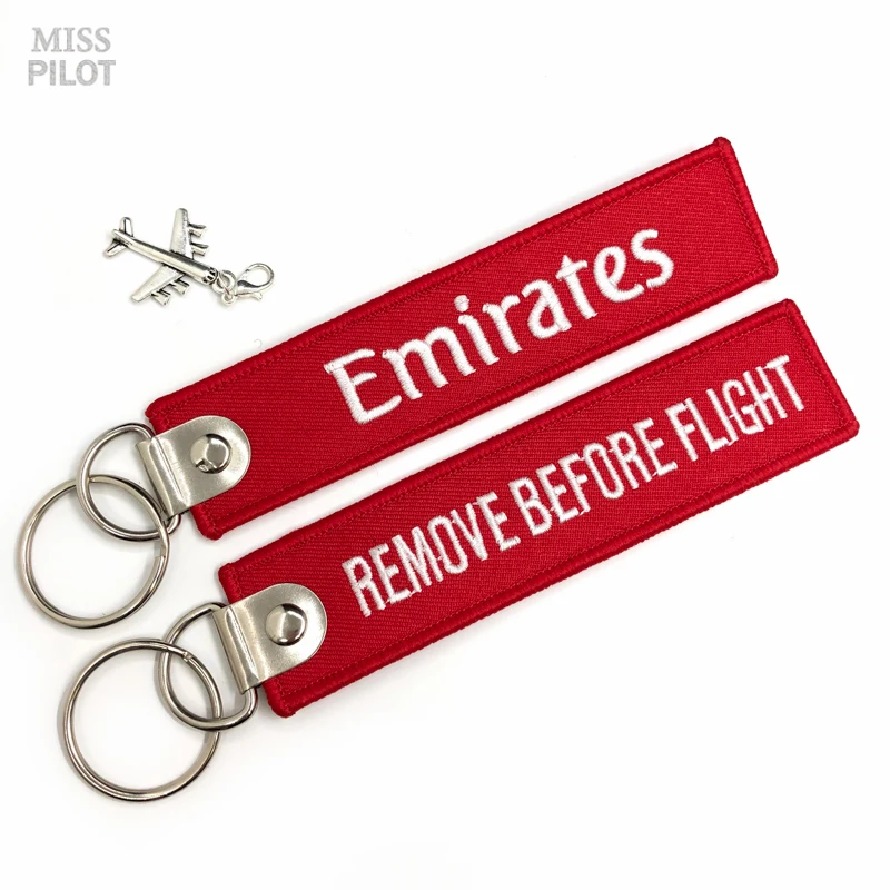 

Брелок для ключей Emirates дыхательные пути, подвеска-сувенир капитана команды перед взлётом