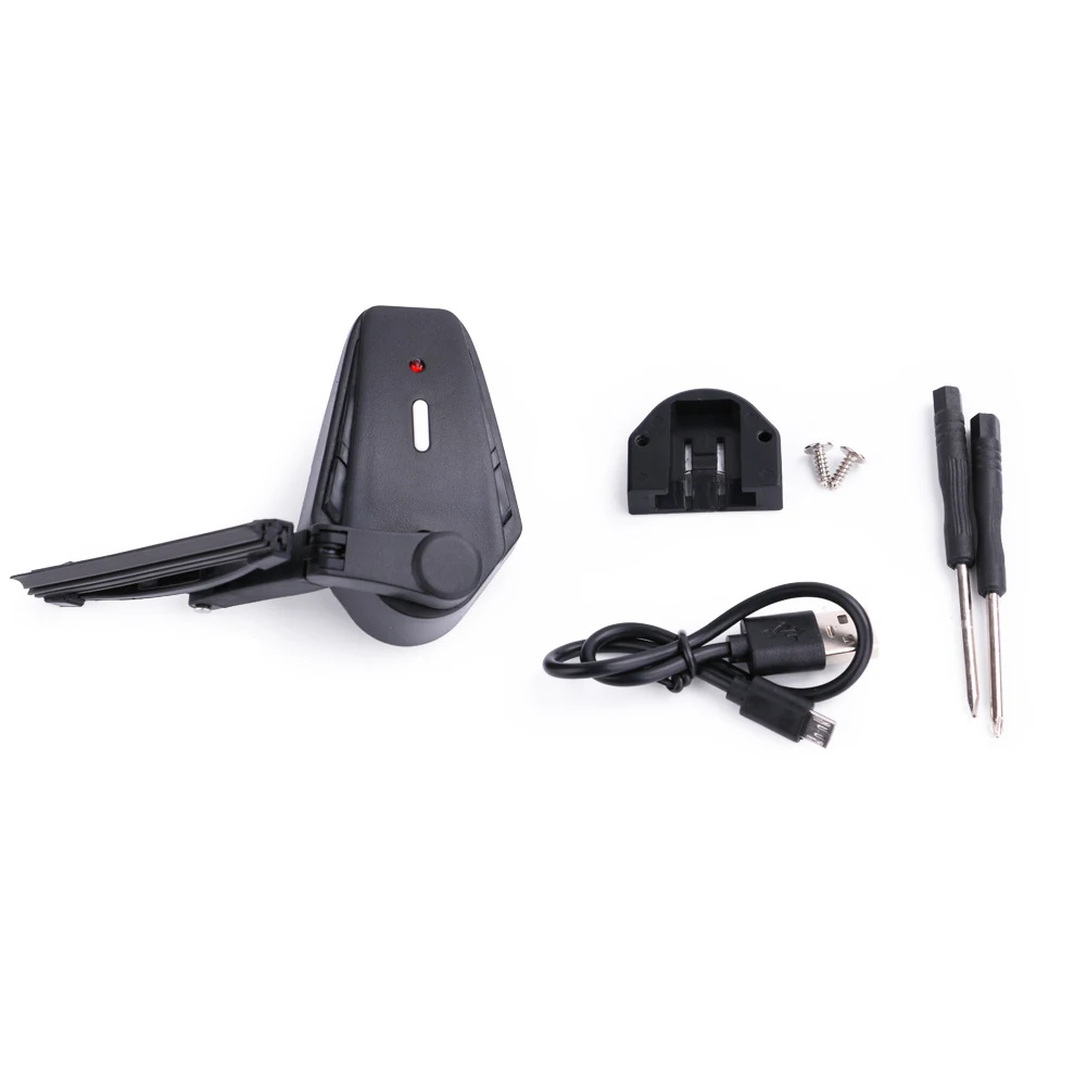 

Universal Motorcycle Helmet Wiper Lightweight Durable Big Battery Capacity Electric Wiper for most Visor Motorbike Accessories