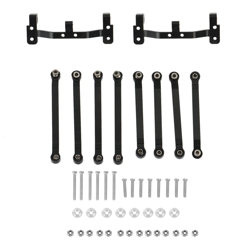 

Металлический Тяговый стержень, соединительный стержень с тяговым стержнем, комплект для MN D90 D96 D99S MN98 MN99S 1/12, детали для модернизации радиоу...